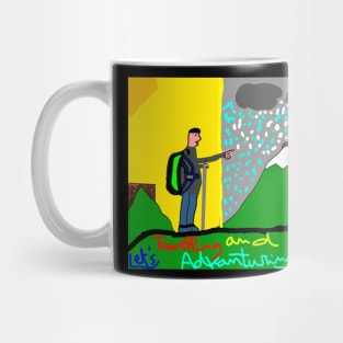 Travelling and adventuring Mug